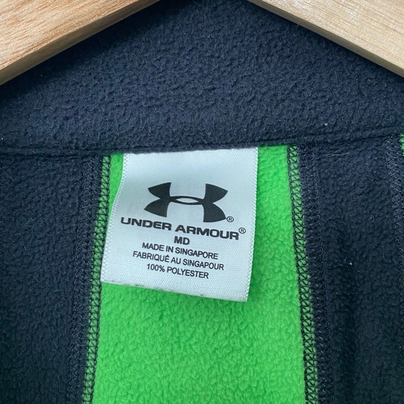 🌈5/$25 BUNDLE! Under Armour neon lime green fleece long sleeve - Picture 3 of 5